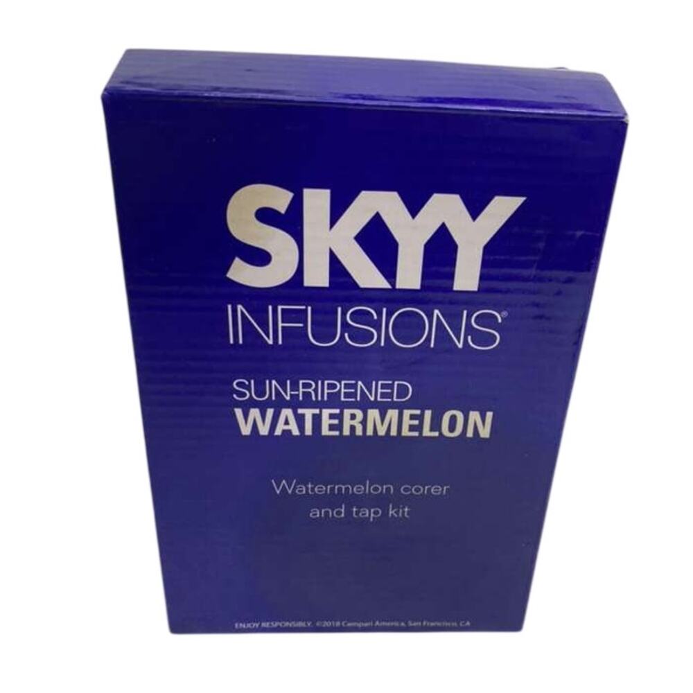 Skyy Vodka Tap Kit & Corer NEW Drink Dispenser Party BBQ Beach Watermelon Liquor